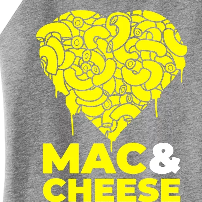 I Love Mac & Cheese Women’s Perfect Tri Rocker Tank