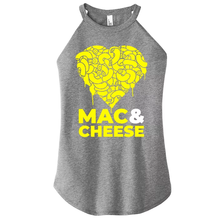 I Love Mac & Cheese Women’s Perfect Tri Rocker Tank