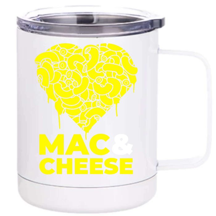 I Love Mac & Cheese Front & Back 12oz Stainless Steel Tumbler Cup