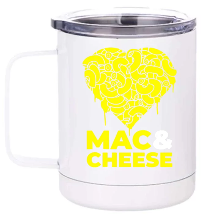 I Love Mac & Cheese Front & Back 12oz Stainless Steel Tumbler Cup