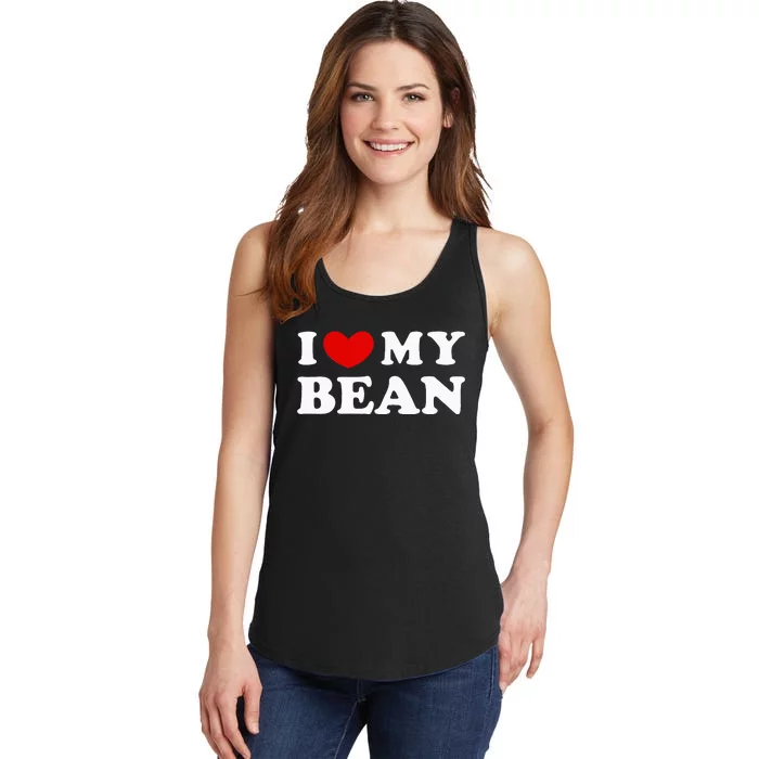 I Love My Bean Ladies Essential Tank