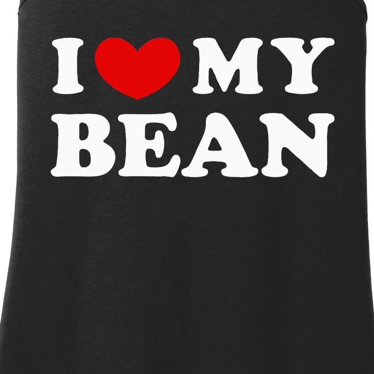 I Love My Bean Ladies Essential Tank