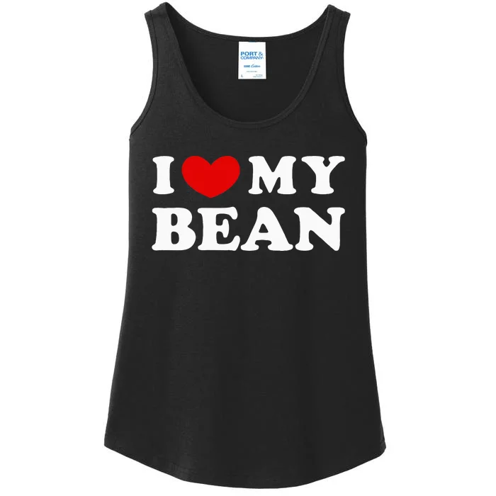 I Love My Bean Ladies Essential Tank