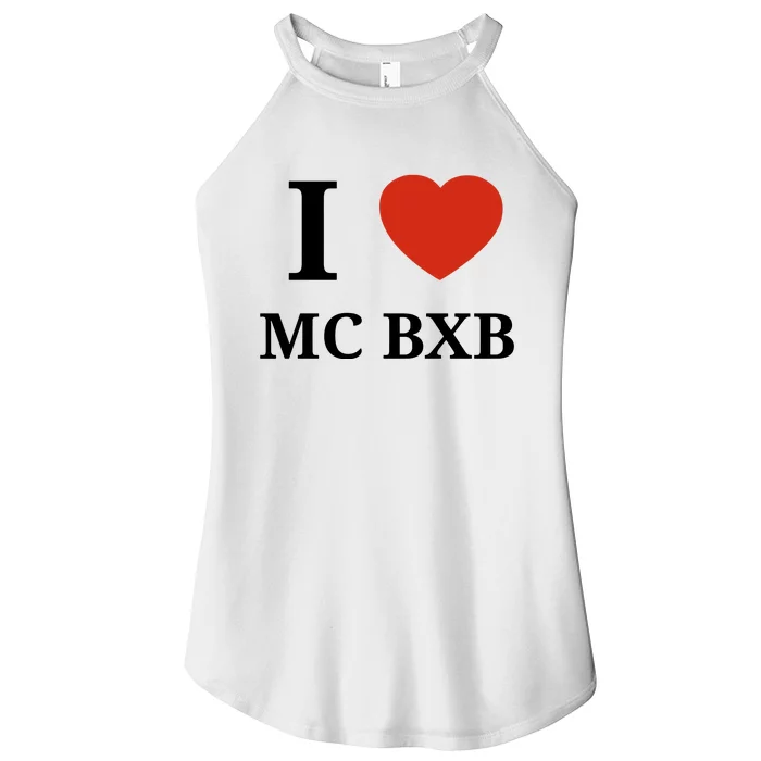 I Love Mc Bxb Women’s Perfect Tri Rocker Tank