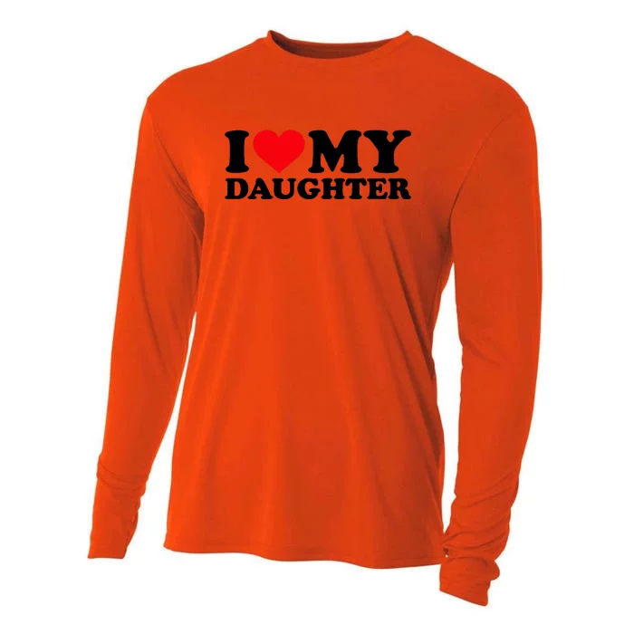 I Love My Daughter Cooling Performance Long Sleeve Crew