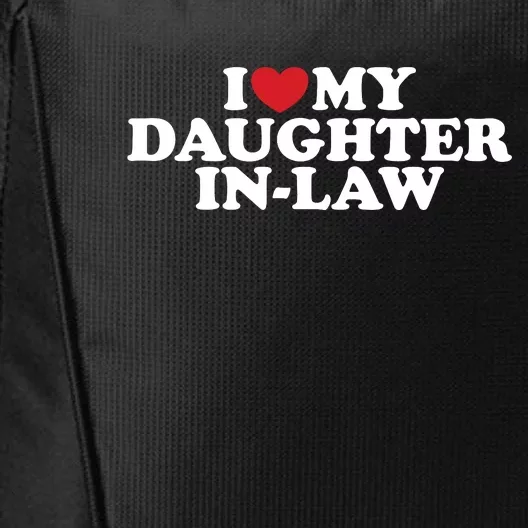 I Love My Daughter In Law City Backpack