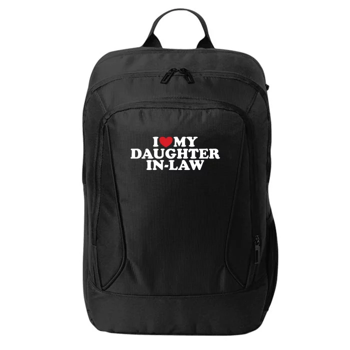 I Love My Daughter In Law City Backpack