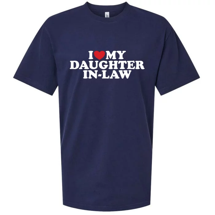 I Love My Daughter In Law Sueded Cloud Jersey T-Shirt