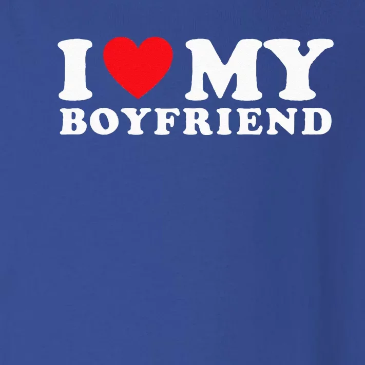 I Love My Boyfriend I Heart My Boyfriend BF Toddler Long Sleeve Shirt