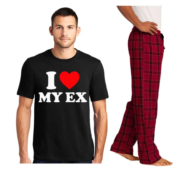 I Love My Ex I Heart My Ex Pajama Set