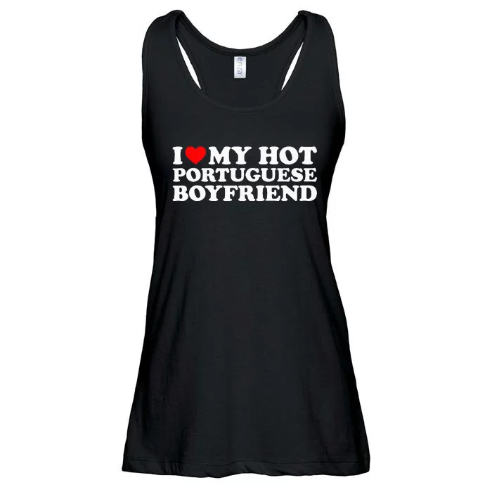 I Love My Hot Portuguese Boyfriend Ladies Essential Flowy Tank