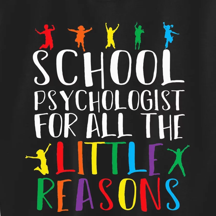 I Love My Job For All The Little Reasons School Kids Sweatshirt