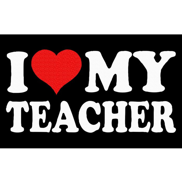 I Love My Teacher Bumper Sticker