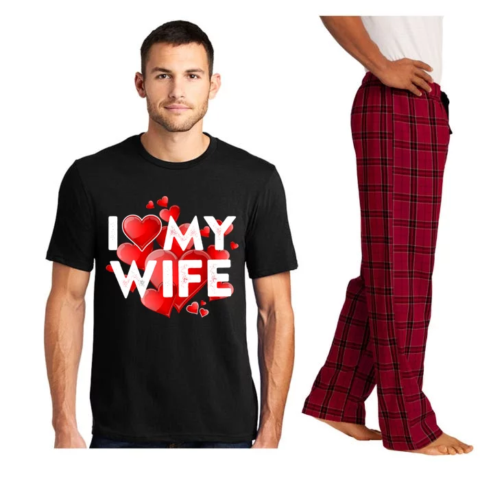 I Love My Wife Gift Valentines Great Gift Love Wife Meaningful Gift Pajama Set