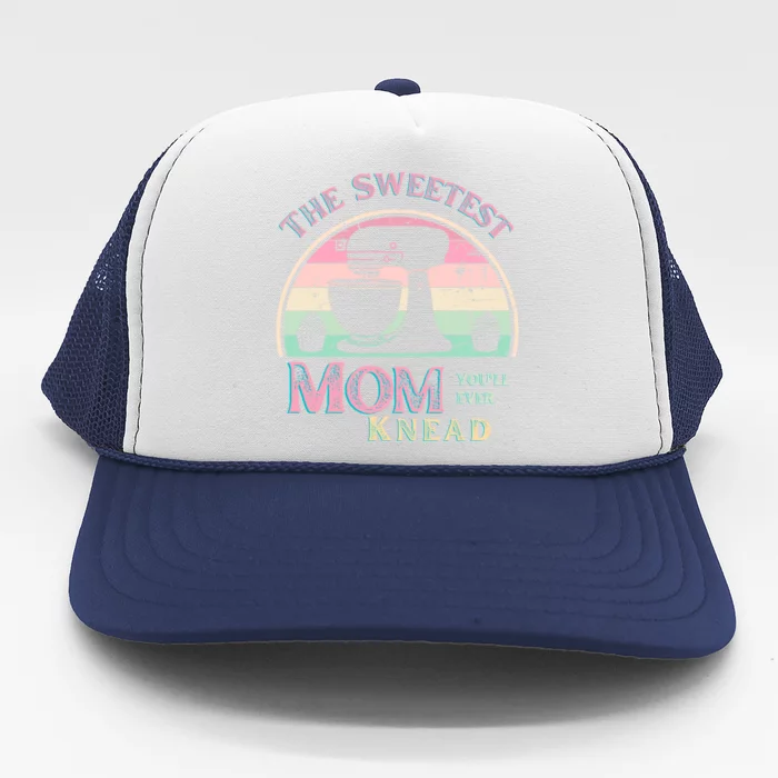 I Love My Mom Best Mom Baker Chef Mommy Gift Trucker Hat