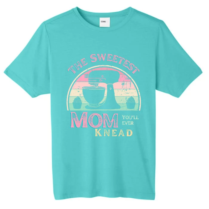 I Love My Mom Best Mom Baker Chef Mommy Gift ChromaSoft Performance T-Shirt