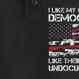 I Like My Guns Like Democrats Like Their Voters Undocumented Dry Zone Grid Performance Polo