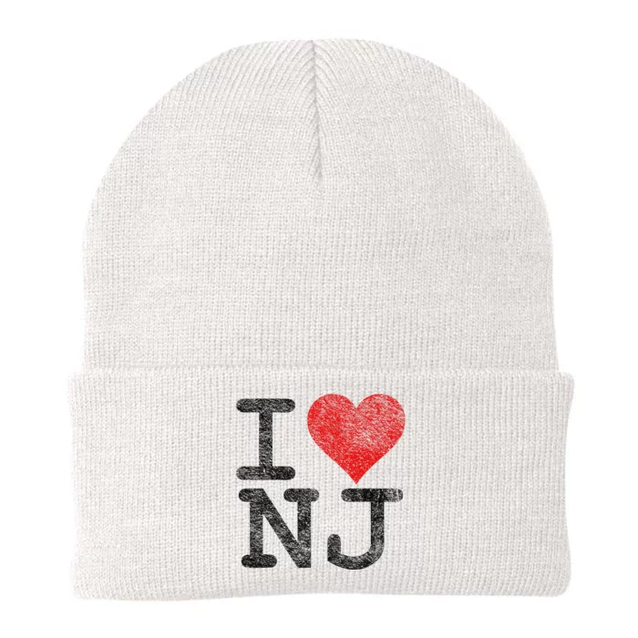 I Love New Jersey I Heart Nj Knit Cap Winter Beanie