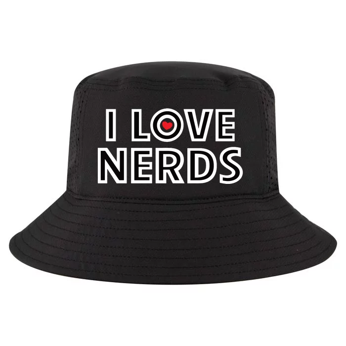 I Love Nerds Cool Comfort Performance Bucket Hat