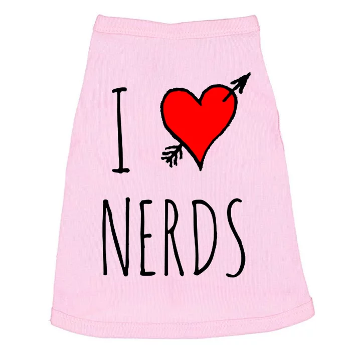 I Love Nerds Doggie Tank