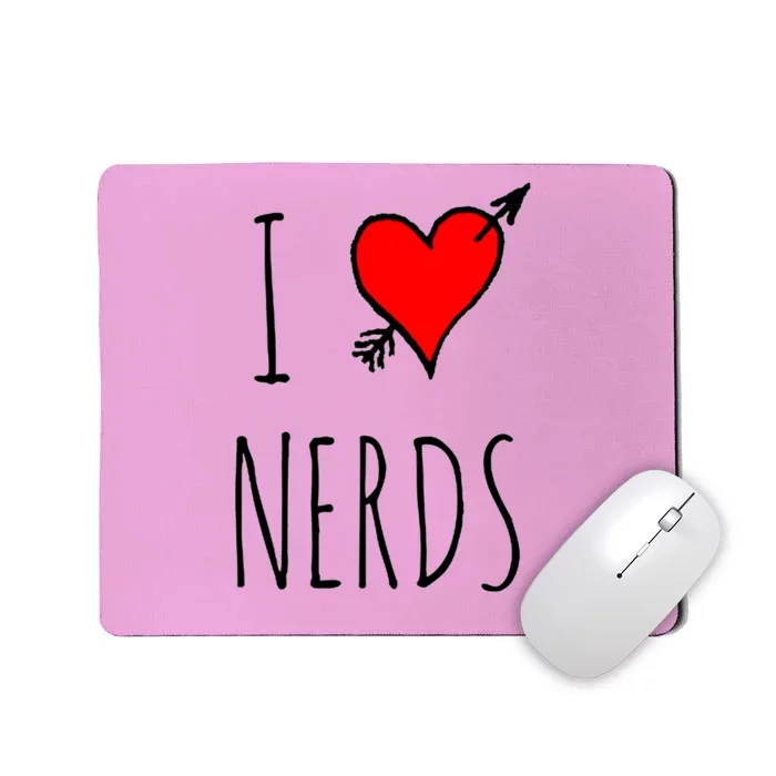 I Love Nerds Mousepad