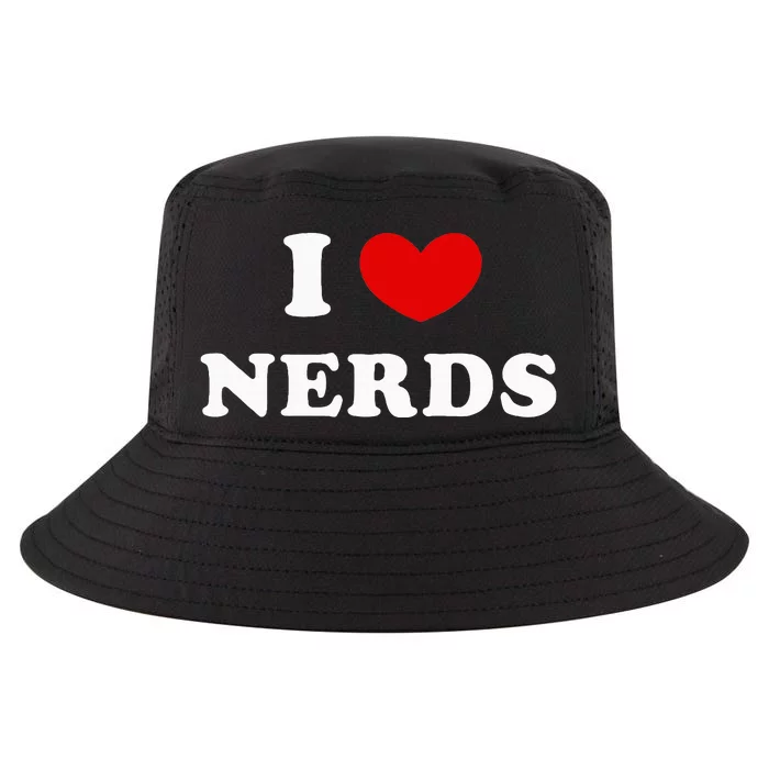 I Love Nerds Cool Comfort Performance Bucket Hat