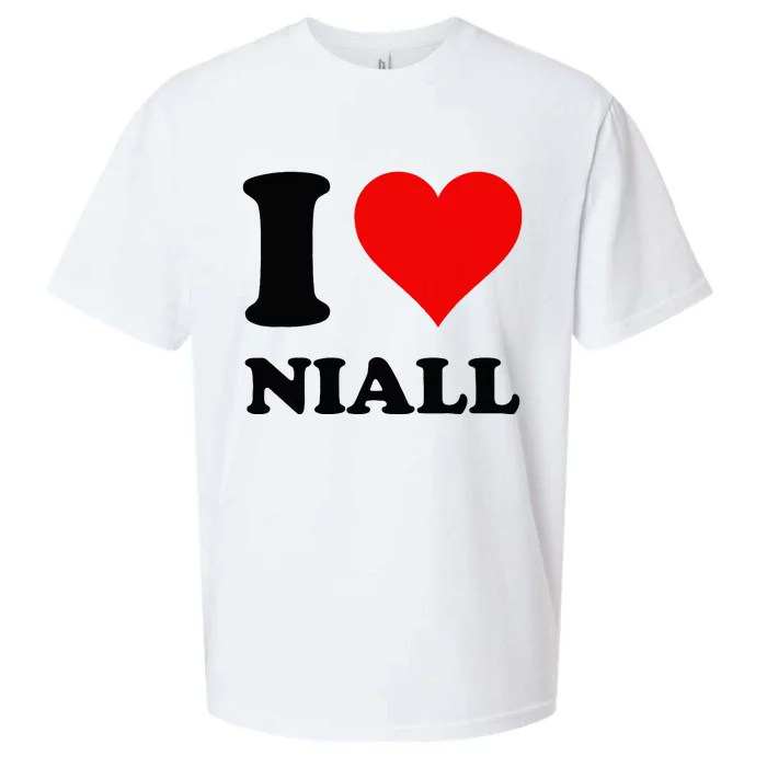 I Love Niall Sueded Cloud Jersey T-Shirt