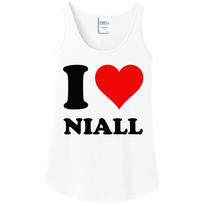 I Love Niall Ladies Essential Tank