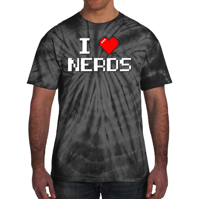 I Love Nerds Tie-Dye T-Shirt