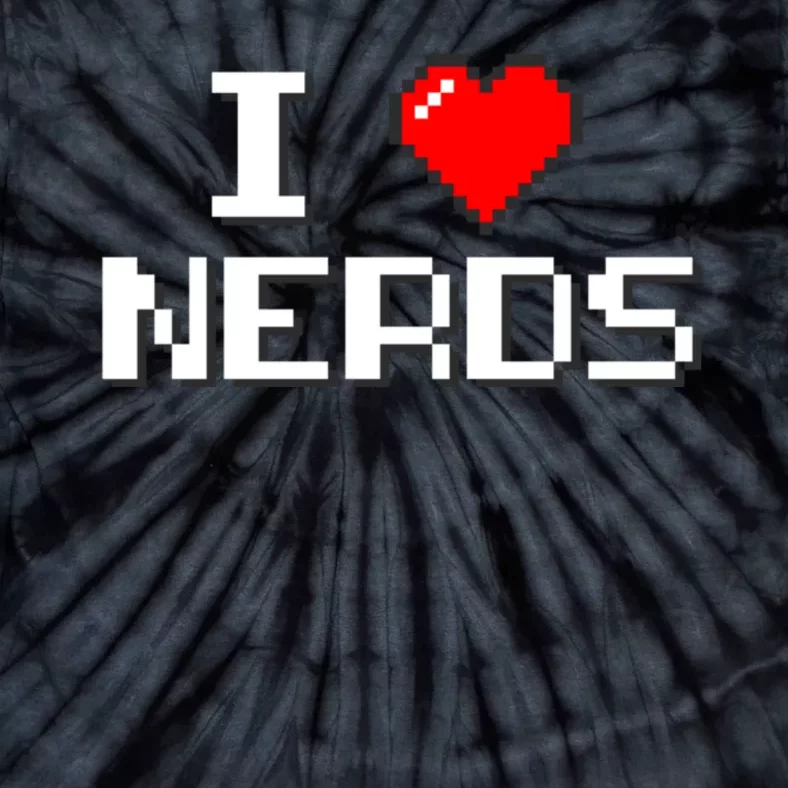 I Love Nerds Tie-Dye T-Shirt