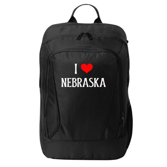 I Love Nebraska I Heart Nebraska NE Holiday Travel Souvenir City Backpack