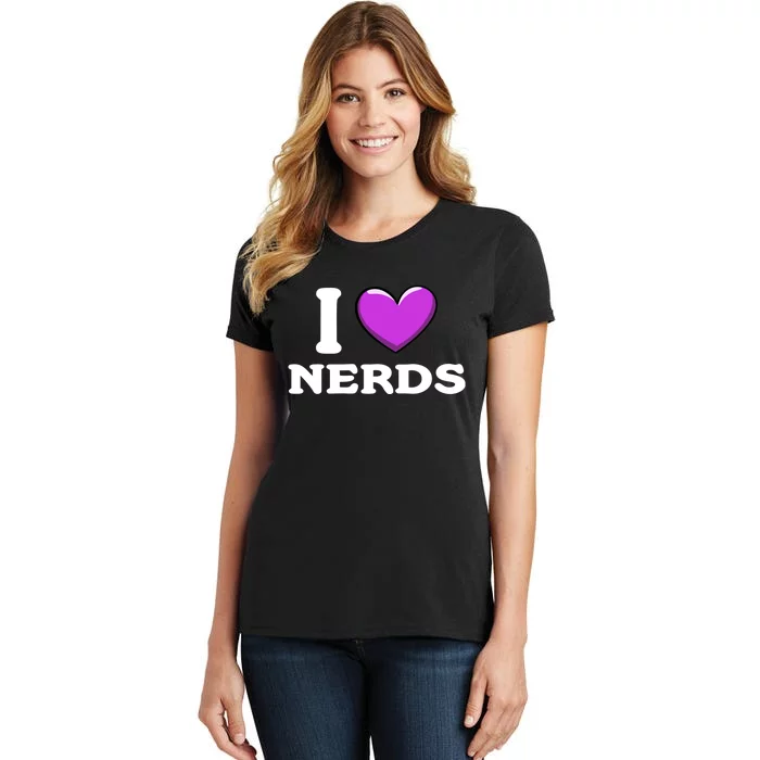 I Love Nerds Women's T-Shirt