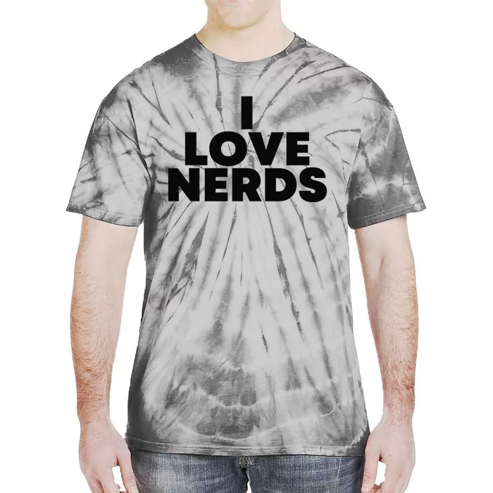 I Love Nerds Tie-Dye T-Shirt