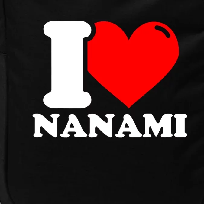 I Love Nanami Given Name Impact Tech Backpack