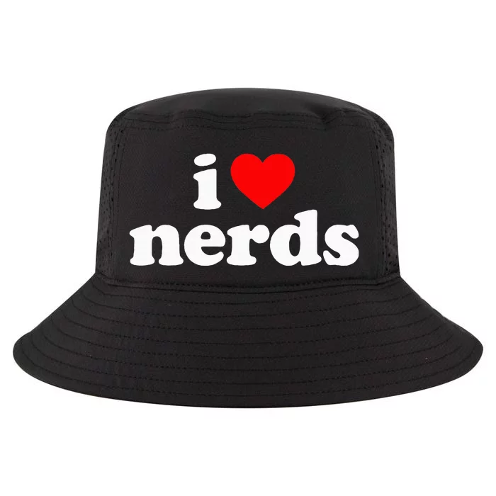 I Love Nerds Cool Comfort Performance Bucket Hat