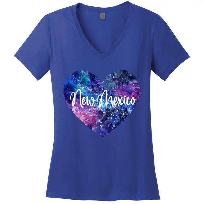 I Love New Mexico Usa Gift Women's V-Neck T-Shirt