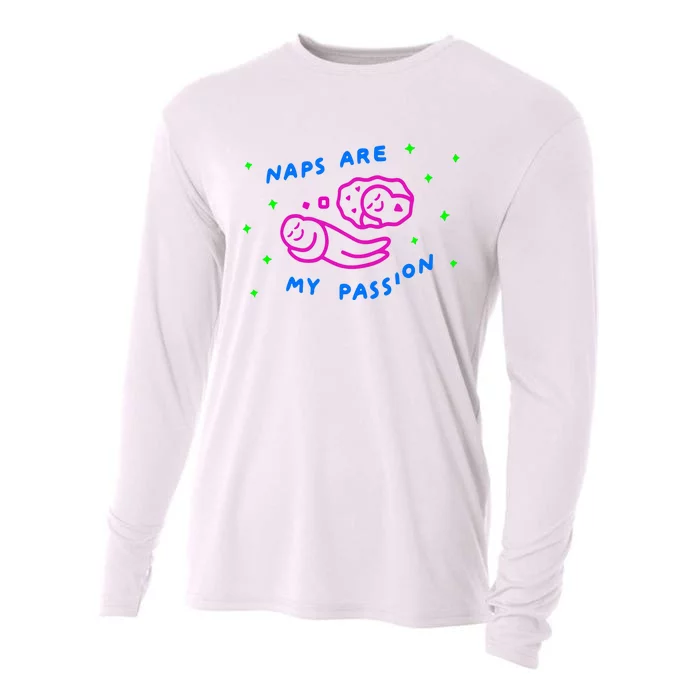 I Love Naps Naps Are My Passion Cooling Performance Long Sleeve Crew