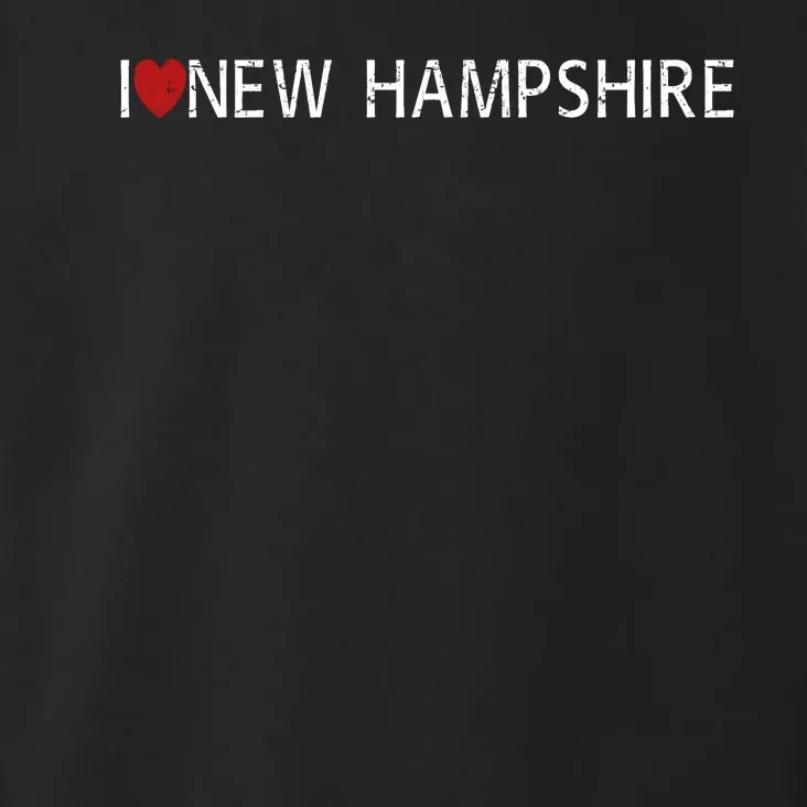 I Love New Hampshire Toddler Hoodie