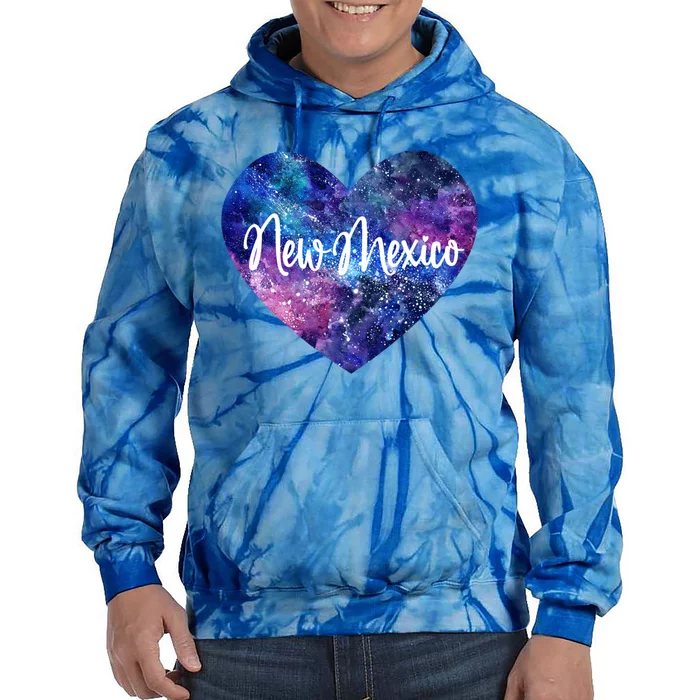 I Love New Mexico Usa Gift Tie Dye Hoodie