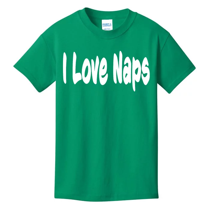 I Love Naps Kids T-Shirt