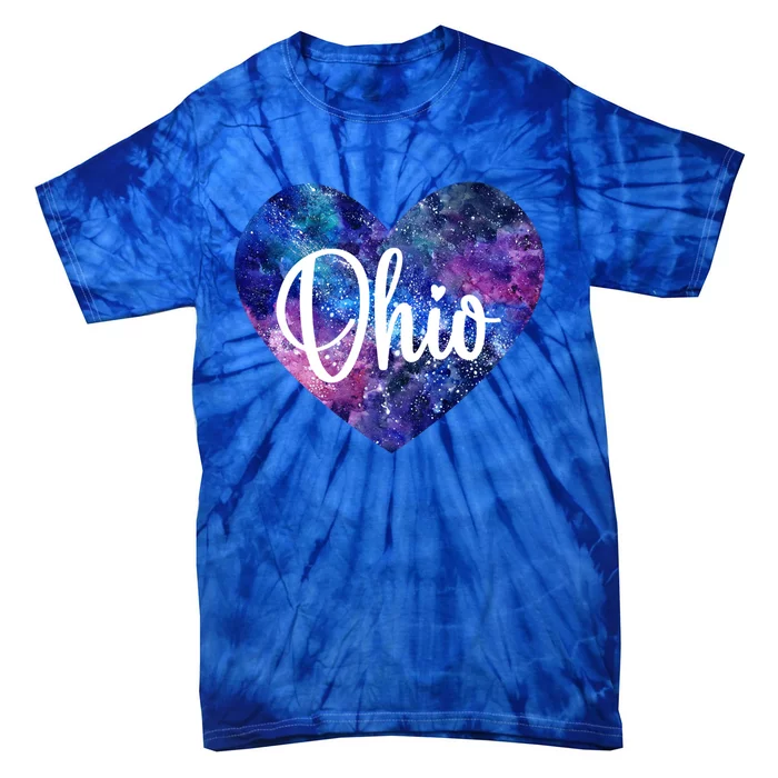 I Love Ohio Usa Gift Tie-Dye T-Shirt