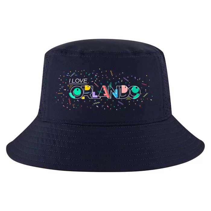 I Love Orlando Party Logo Cool Comfort Performance Bucket Hat