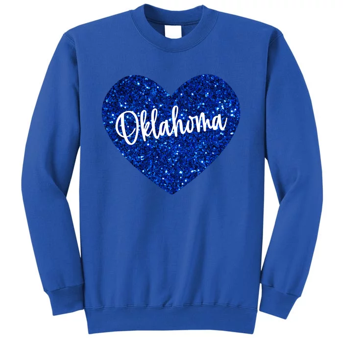 I Love Oklahoma Usa Heart Gift Sweatshirt