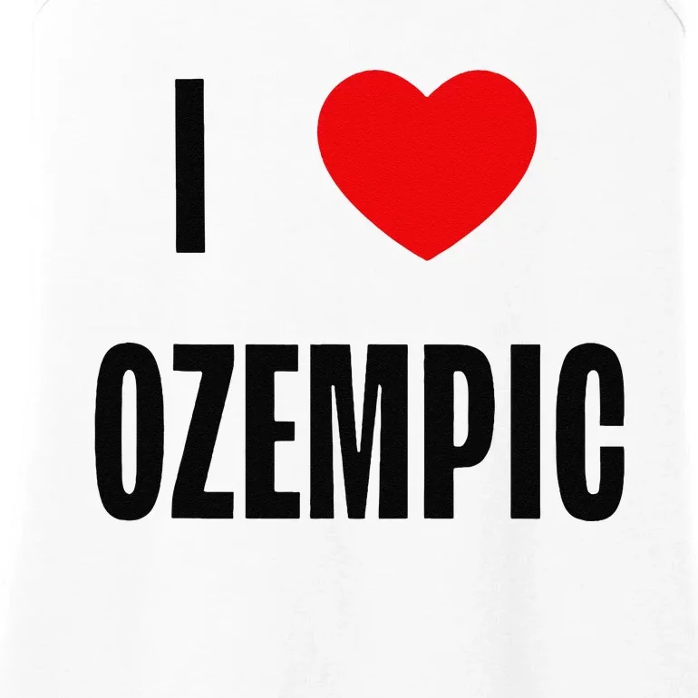 I Love Ozempic Ladies Essential Tank