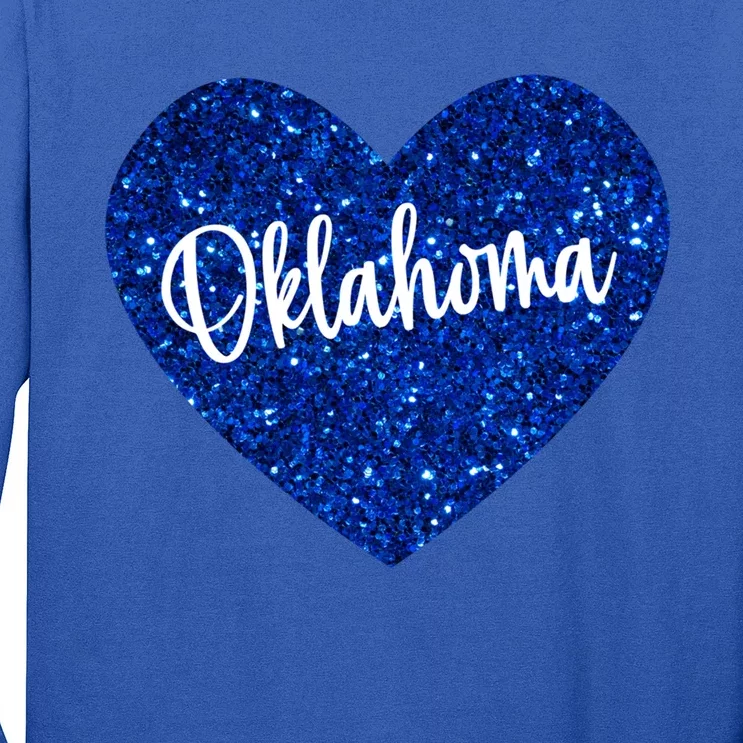 I Love Oklahoma Usa Heart Gift Long Sleeve Shirt