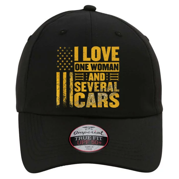 I Love One Woman And Several Cars Mechanic Car The Original Performance Cap