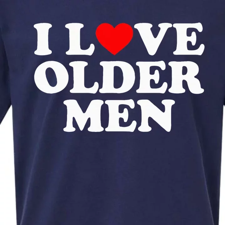 I Love Older Sueded Cloud Jersey T-Shirt