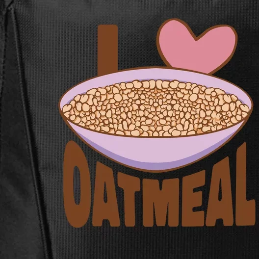 I Love Oatmeal City Backpack