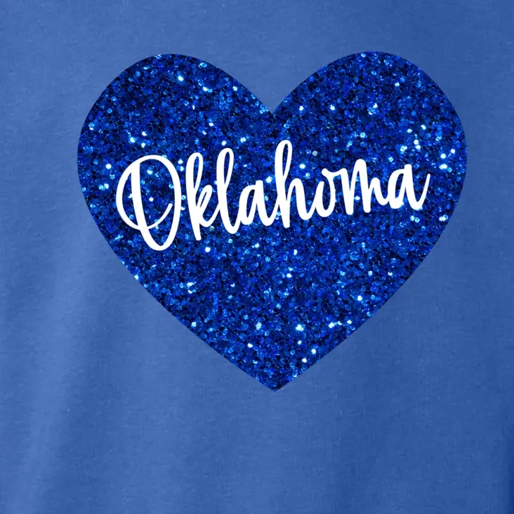 I Love Oklahoma Usa Heart Cute Gift Toddler Hoodie