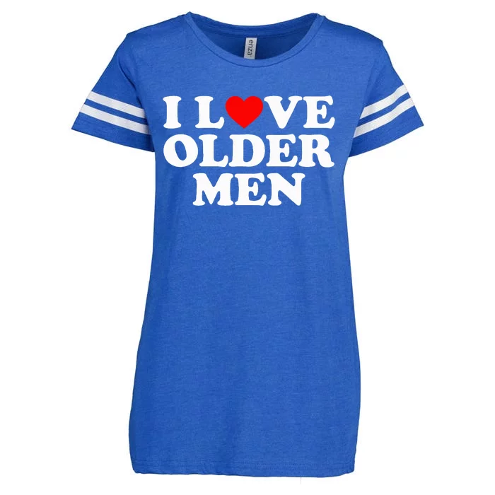 I Love Older Enza Ladies Jersey Football T-Shirt